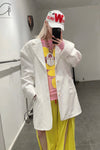 Walter Van BeirendonCK Alien Grid AW22-23 8037 Pink